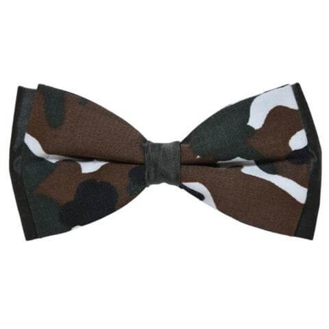ARMY PATTERNED BOW TIE OHMYBOW