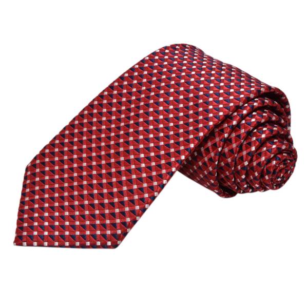 CURRANT RED COTTON TIE OHMYBOW