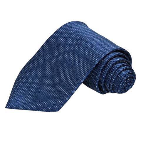 ROYAL BLUE SOLID COTTON TIE OHMYBOW