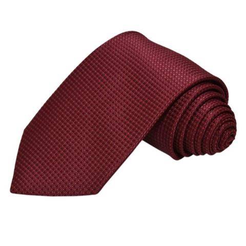MAHOGANY RED SOLID FORMAL TIE OHMYBOW