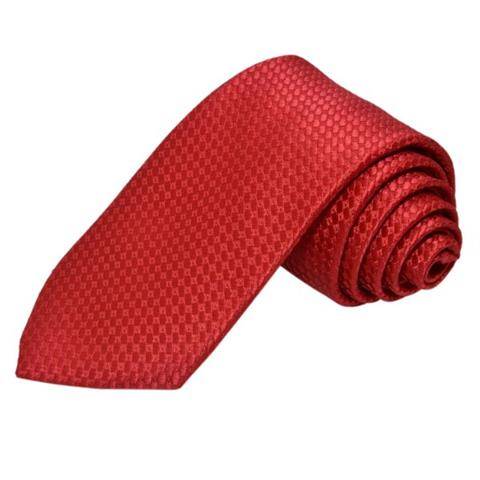 CRIMSON RED FORMAL TIE OHMYBOW