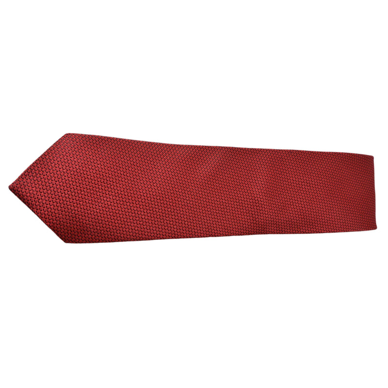 BARN RED SOLID COTTON TIE OHMYBOW