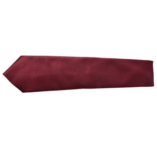 MAROON RED SOLID COTTON TIE OHMYBOW