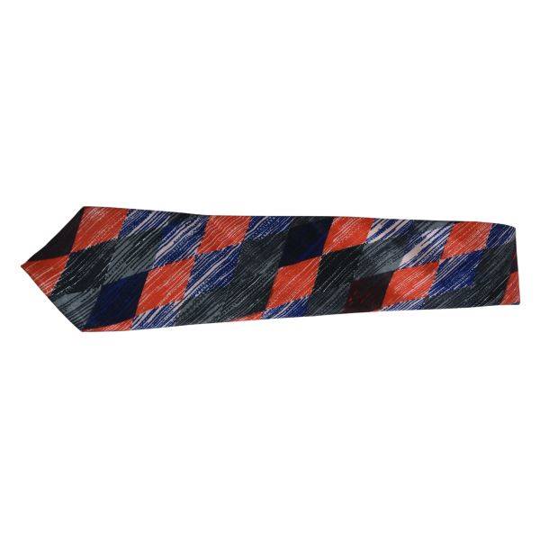MULTICOLOUR CHECK PATTERNS TIE OHMYBOW