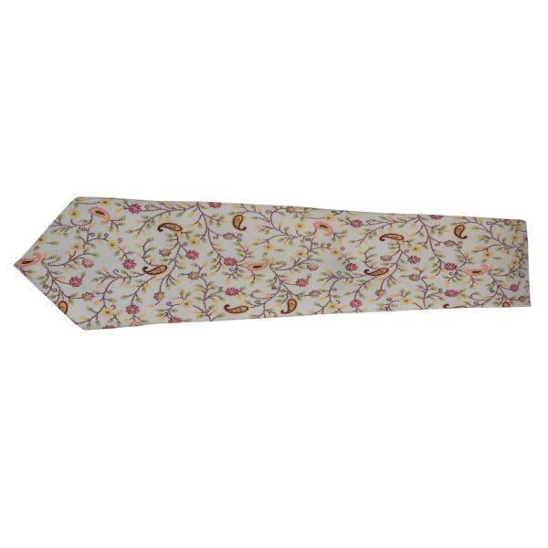 VINTAGE PINK & YELLOW DITSY FLORAL TIE OHMYBOW