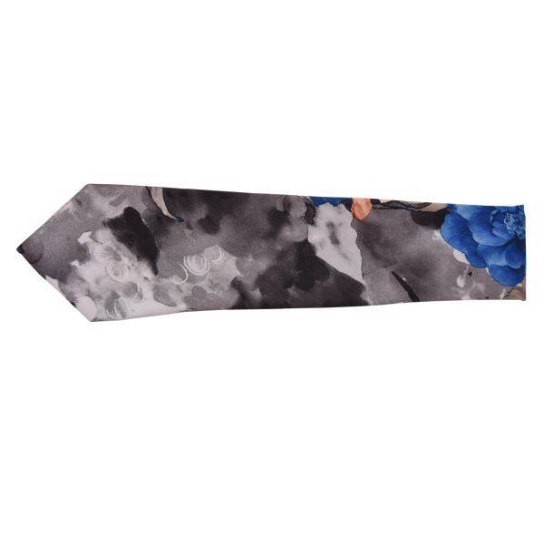 GREY CLOUDS DESIGN COTTON TIE OHMYBOW