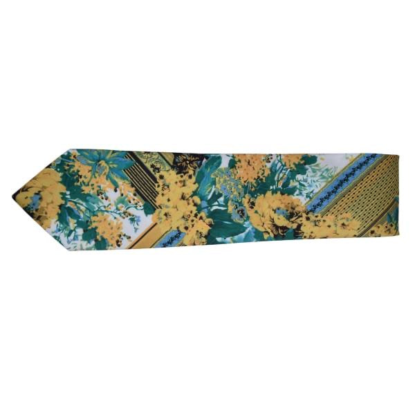 MULTICOLOURED FOREST PRINT WEDDING TIE OHMYBOW