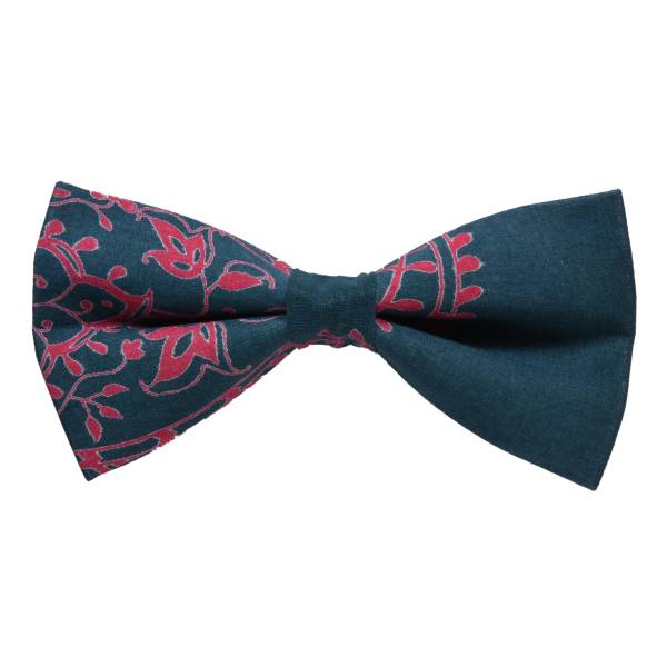 PATTERNED FLORAL PRINTED BOW TIE OHMYBOW