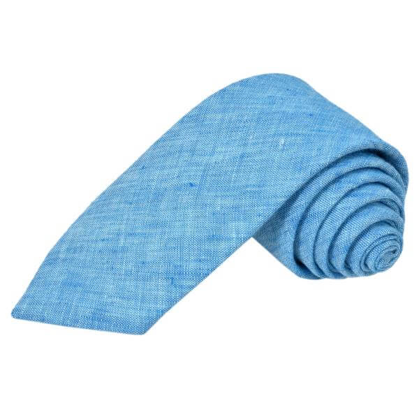 BABY BLUE SOLID FORMAL TIE OHMYBOW