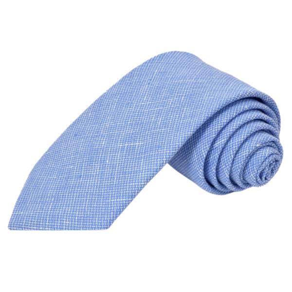 STEEL BLUE SOLID FORMAL TIE OHMYBOW