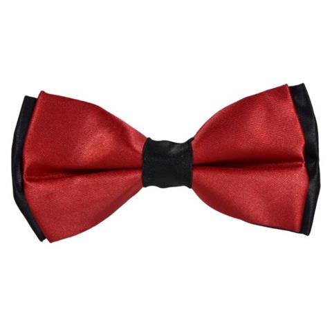 COTTON RED BOW TIE OHMYBOW