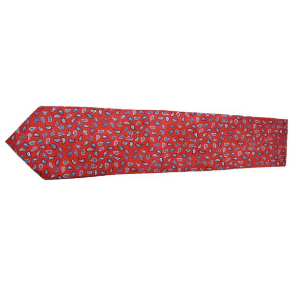SOLID RED PATTERN TIE OHMYBOW