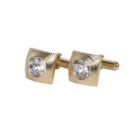GOLDEN PLATED WITH PEARL DESIGN CUFFLINKS OHMYBOW