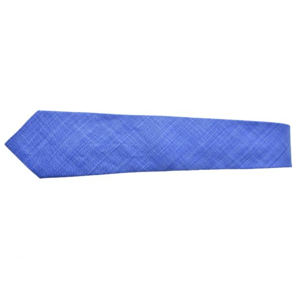 BLUE SOLID FORMAL TIE OHMYBOW