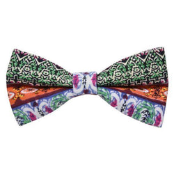 AZTEC PRINTED PATTERN BOWTIE OHMYBOW
