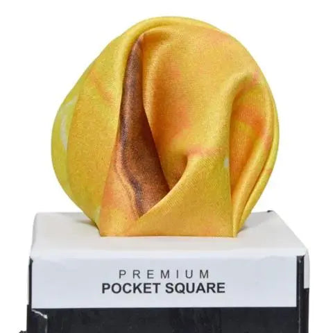 BUTTERCUP POCKET SQUARE OHMYBOW