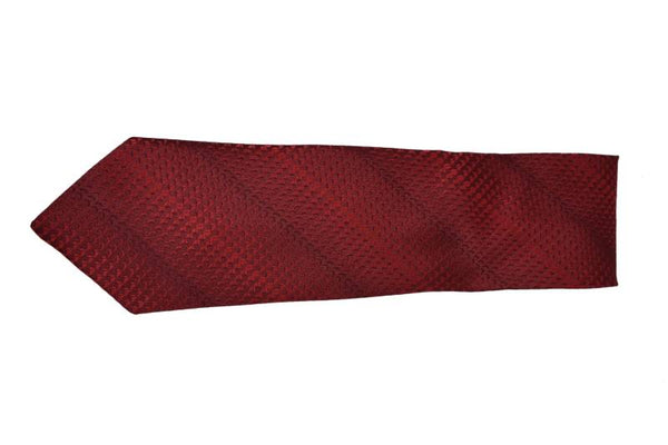 RED WAVES DOTTED COTTON TIE OHMYBOW