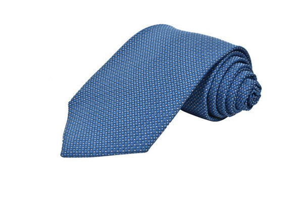 SKY BLUE SOLID COTTON TIE OHMYBOW