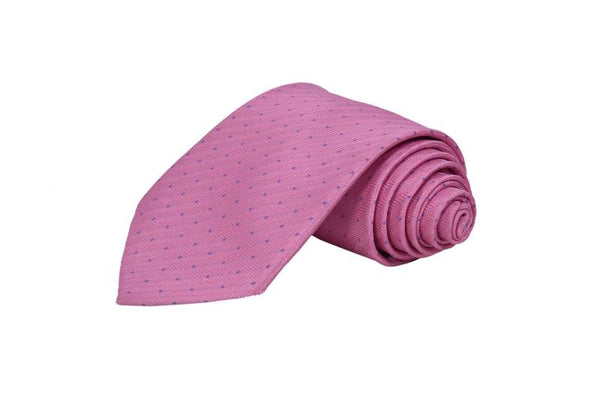 PINK POLKA DOTS TIE OHMYBOW