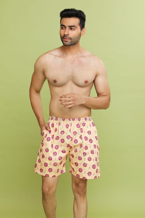 American beach patterned boxer OHMYBOW