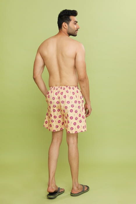 American beach patterned boxer OHMYBOW